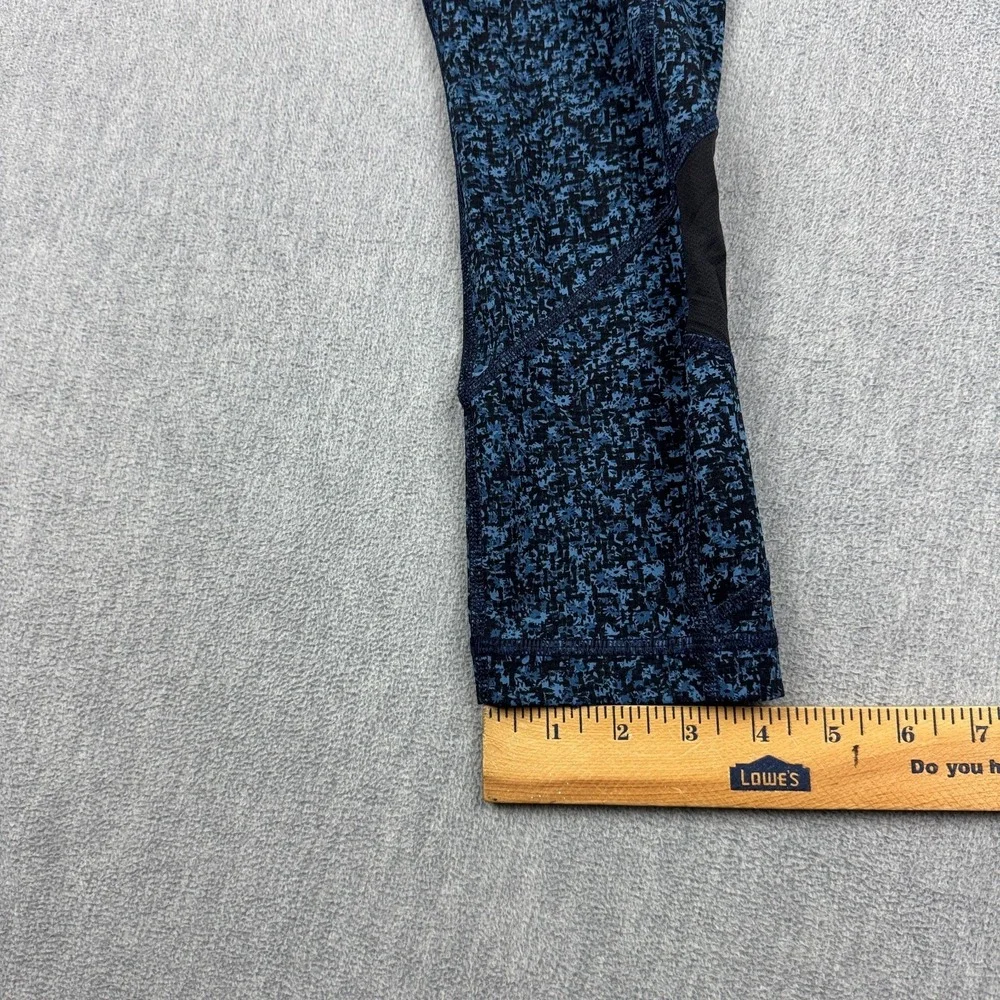 Lululemon Leggings Women 4 Blue‎ Pace Rival Crop 22